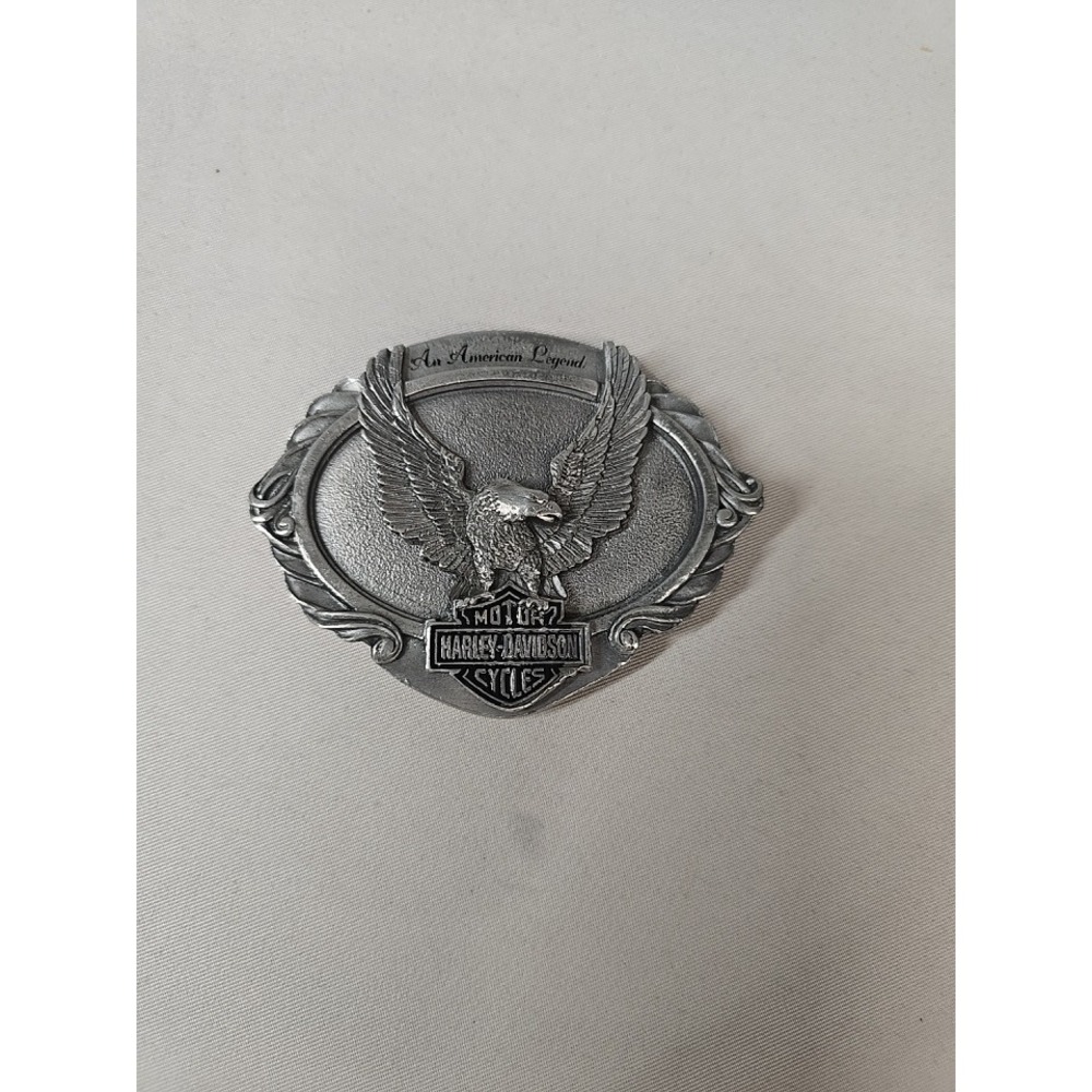 Harley-Davidson Motorcycle Belt Buckle "An American Legend" 2000 Eagle